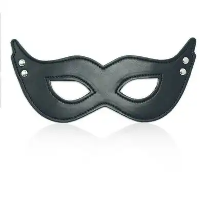 Toyz 4 Lovers - Mistery Face Mask. Czarna maska z ćwiekami. Wygodny materiał, dopasowuje się do twarzy. Mega Sale!
