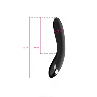 Stymulator-ELECTRIC ERIC ESTIM VIBRATOR BLACK