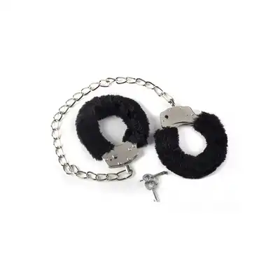 Kajdanki-Ankle cuffs BONDAGE black