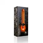 Rocks-Off - Havana 10 Speed Orange Gold. Super silny wibrator z funkcją led i 10 trybami wibracji!