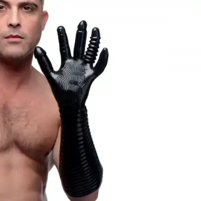 Master Series - Fister Glove. Rękawiczka do fistingu z super wytrzymałej gumy. Wyjątkowa okazja!