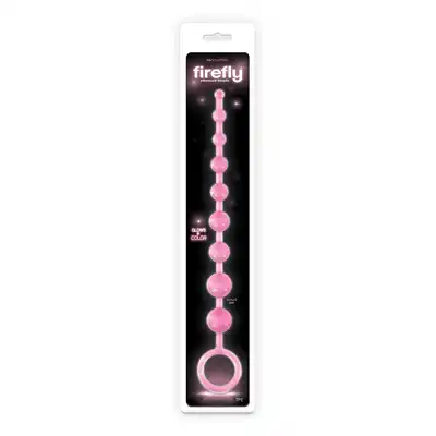Plug/kulki-FIREFLY PLEASURE BEADS PINK