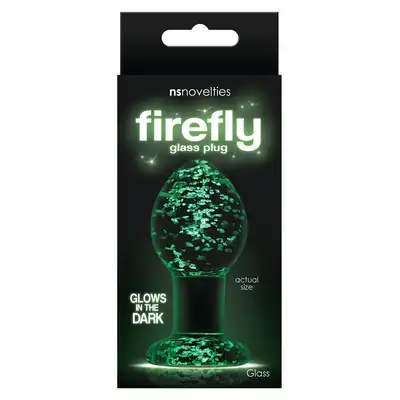 Plug-FIREFLY GLASS PLUG CLEAR MEDIUM
