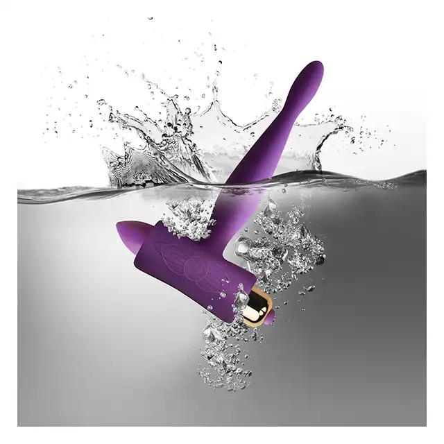 Rocks-Off - Petite Sensations Teazer Purple. Wibrujący plug analny. W pełni wodoodporny, jedwabiście gładki. 
