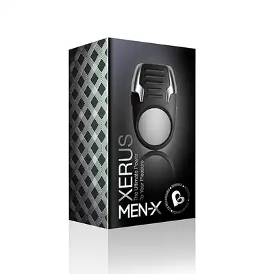Rocks-Off - Xerus C Ring Black. Niesamowity, nowoczesny, wodoodporny ring erekcyjny!