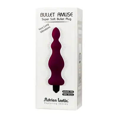 Plug/vibr-Wibrator - Plug.Silic.Purple.Vibrator