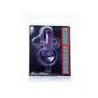 Bseries -  Vibro Cockring Purple. Wibrujący żelowy pierścień erekcyjny. Bestseller! 