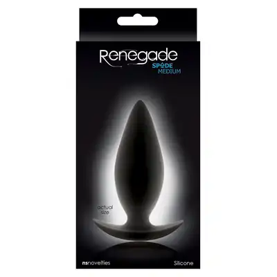 Plug-RENEGADE SPADES MEDIUM BLACK