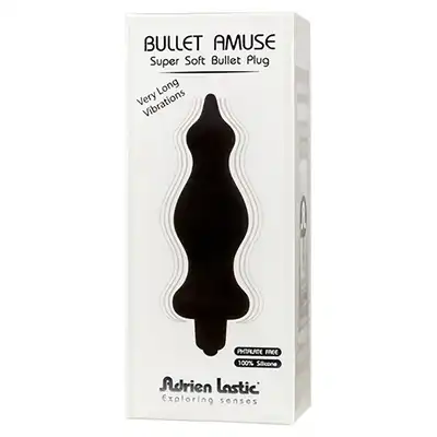 Plug/vibr-Wibrator - Plug.Silic.Black.Vibrator