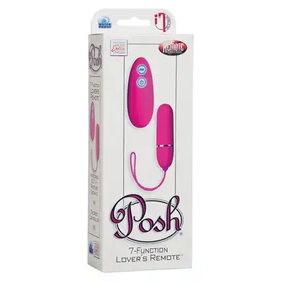 Jajko/wibr-POSH 7 FUNCT LOVERS REMOTE PINK