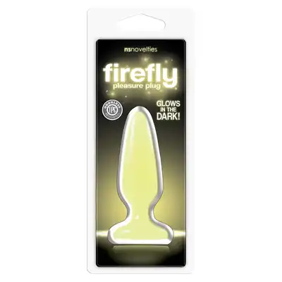 Plug-FIREFLY PLEASURE PLUG SMALL YELLOW
