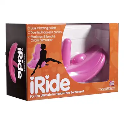 Stymulator-IRIDE WITH DUAL BULLETS PINK