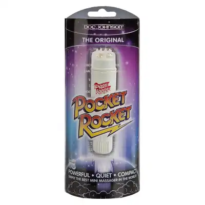 Wibrator-POCKET ROCKET WHITE