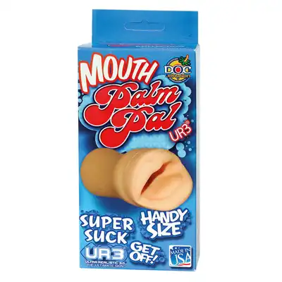Masturbator-PALM PALS UR3 - MOUTH FLESH