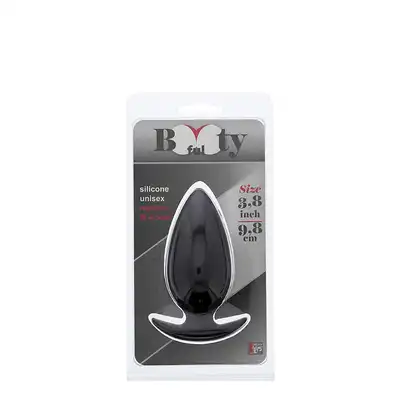 Plug-BOOTYFUL ANAL PLUG MEDIUM BLACK