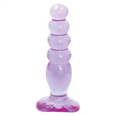 Plug-CRYSTAL JELLIES ANAL DELIGHT PURPLE