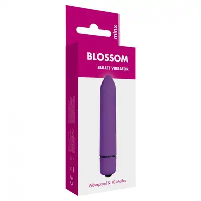 Wibrator- Minx Blossom 10 Mode Bullet Vibrator Purple