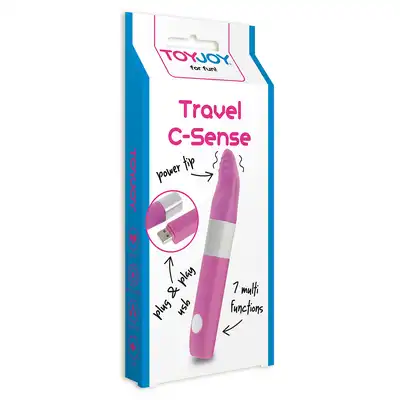 Wibrator-TRAVEL C-SENSE PINK
