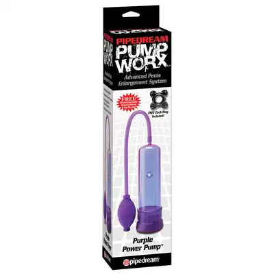 Pompka-PW SILICONE PURPLE POWER PUMP