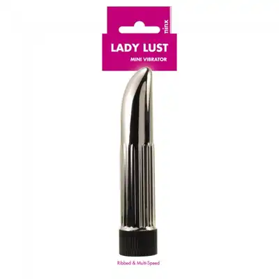 Wibrator-4.5"""""""" Lady Finger ~ Silver (1AA)