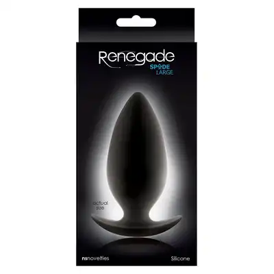Plug-RENEGADE SPADES LARGE BLACK