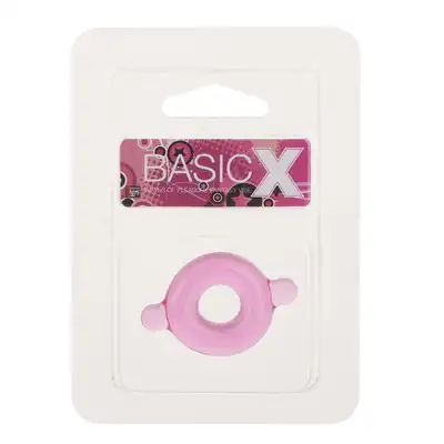 BASICX - żelowy pierścień na penisa z dwiema wypustkami. Wzmacnia i wydłuża erekcję! Mega sale!