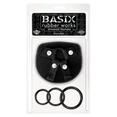 Proteza-BASIX UNIVERSAL HARNESS PLUS SIZE. Strapon XXL