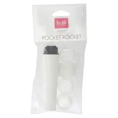 Stymulator-POCKET ROCKET WHITE