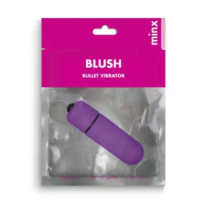 Wibrator- Minx Blush Single Speed Mini Vibrator Purple