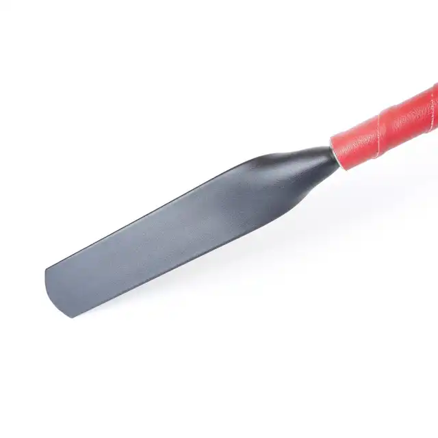 Fetish Boss Fantasy - Red Paddle. Czarno czerwona packa z ekoskóry. 