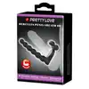 Pretty Love - Hercules Penis Sheath III. Ring erekcji z kulkami analnymi i stymulatorem łechtaczki. Potrójna stymulacja. 10 programów. Seks-maszyna.