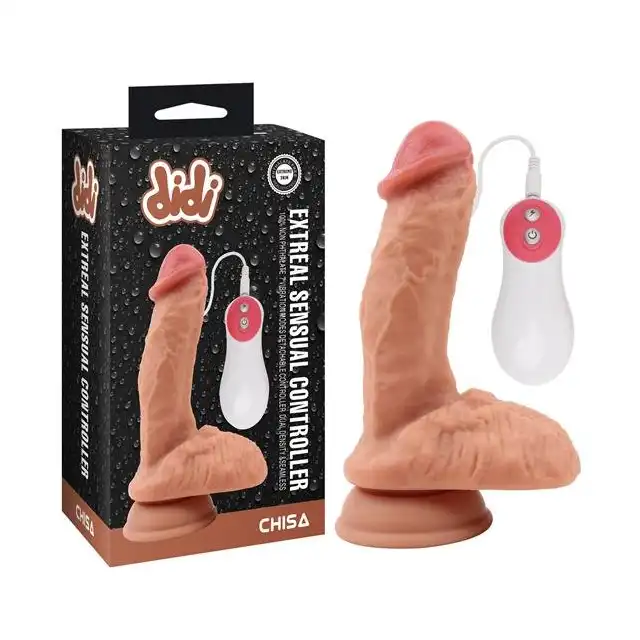 Chisa - Extreal Sensual Controller Didi. Realistyczne dildo wibrujące. Silna przyssawka. 