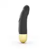 Dorcel - Real Vibration S Black &amp; Gold  2.0 - ładowany USB, silny wibrator 16 cm x 3,4 cm. 10 trybów wibracji. 