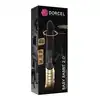 Dorcel - Baby Rabbit Black &amp; Gold 2.0 - ładowany USB, silny wibrator z króliczkiem 22 cm x 2,9 cm. 7 trybów wibracji, 3 tryby rotacji. 
