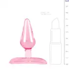 Easytoys - Assifier - Pink Mini Anal Plug. Nieduży, estetyczny, żelowy korek analny.  6cm. Bestselller.