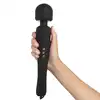 Pornhub - Spell Wand Set. Luksusowy model wibratora typu Wand. Megamocna Rożdzka z 3 niezwykłymi nakładkami(analna, króliczek, teksturowana). 20 programów. Stymuluje wszystko!