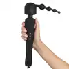 Pornhub - Spell Wand Set. Luksusowy model wibratora typu Wand. Megamocna Rożdzka z 3 niezwykłymi nakładkami(analna, króliczek, teksturowana). 20 programów. Stymuluje wszystko!