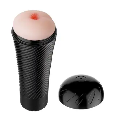 Pink Butt - Masturbator Anal. Cyberskóra. Z wibracjami. Dyskretny w tubie. Jak żywy. Bestseller.