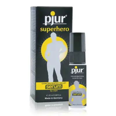 PJUR - Superhero Delay Serum 20 ml. UPERHERO DELAY SERUM 20 ML