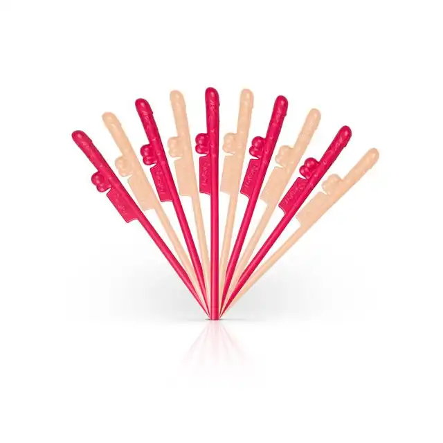 Easy Toys - Penis Straws. Słomki do napojów w peniski. Słodki prezent na panieński!