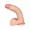 LoveClonex - Asklepios 8". Super giętkie, elastyczne dildo z najwyższej jakości cyberskóry. 23 cm dłuygości, 4,8 cm grubości. 