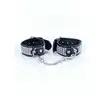 Fetish Boss Series - Handcuffs with cristals 3 cm. Kajdanki z kryształami, regulowane mankiety do 22 cm. 