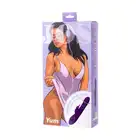 JOS - Yum. Rotator with Clitoral stimulator. Wibrator rotacyjny z króliczkiem stymulującym łechtaczkę. 21 cm długości, przyjemne wibracje. Mega Sale!
