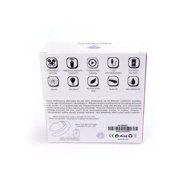 Bseries -  V-Vibe. Top Produkt! Super ekskluzywny stymulator dla par. Wibrator stymulujący łechtaczkę i punkt G. Zapewnia komfortowy i ekscytujący seks