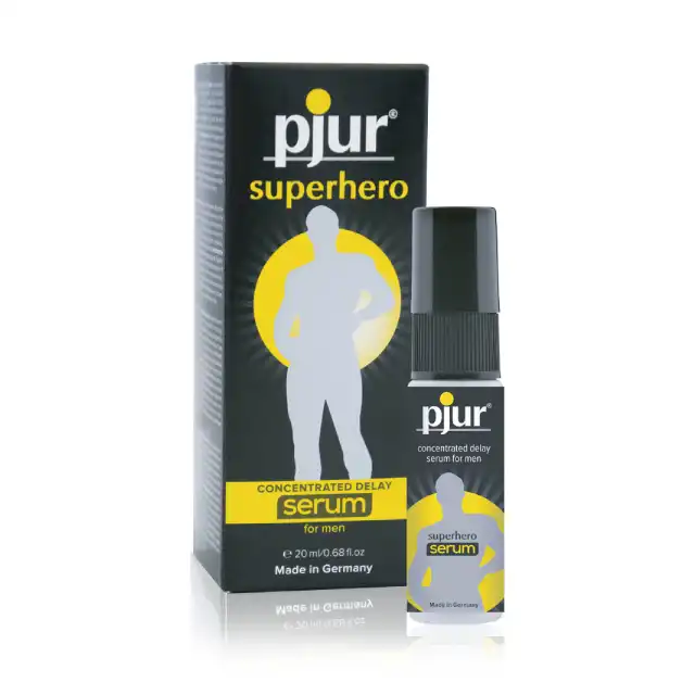 PJUR - Superhero Delay Serum 20 ml. UPERHERO DELAY SERUM 20 ML