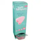Soft Tampons Mini - Sport, Spa &amp; Love. Tampon umożliwiający uprawienia higienicznego seksu podczas menstruacji x1 sztuka
