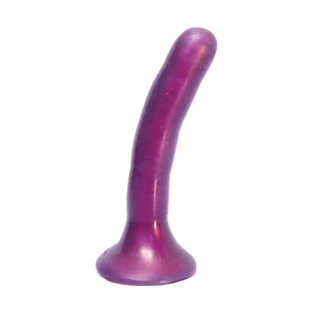 Sportsheets - Please Silicone Dildo. Fioletowe silikonowe galaktyczne dildo. Super miękkie w dotyku! 12,7 cm, bez ftalanów, nieporowate. 