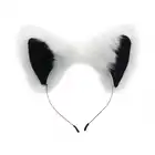 Tailz - White Fox Tail and Ears Set. Niesamowicie seksowny komplet lisicy wraz z korkiem analnym ogonem. 100% Silikon.
