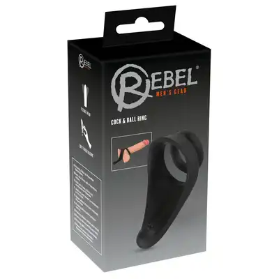 Rebel Cock &amp; ball ring