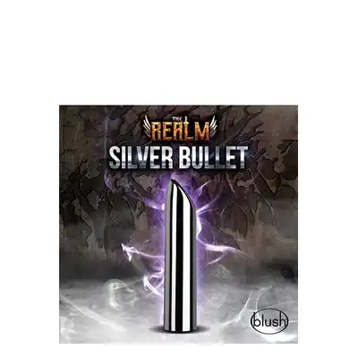 THE REALM SILVER RECHARGEABLE BULLET